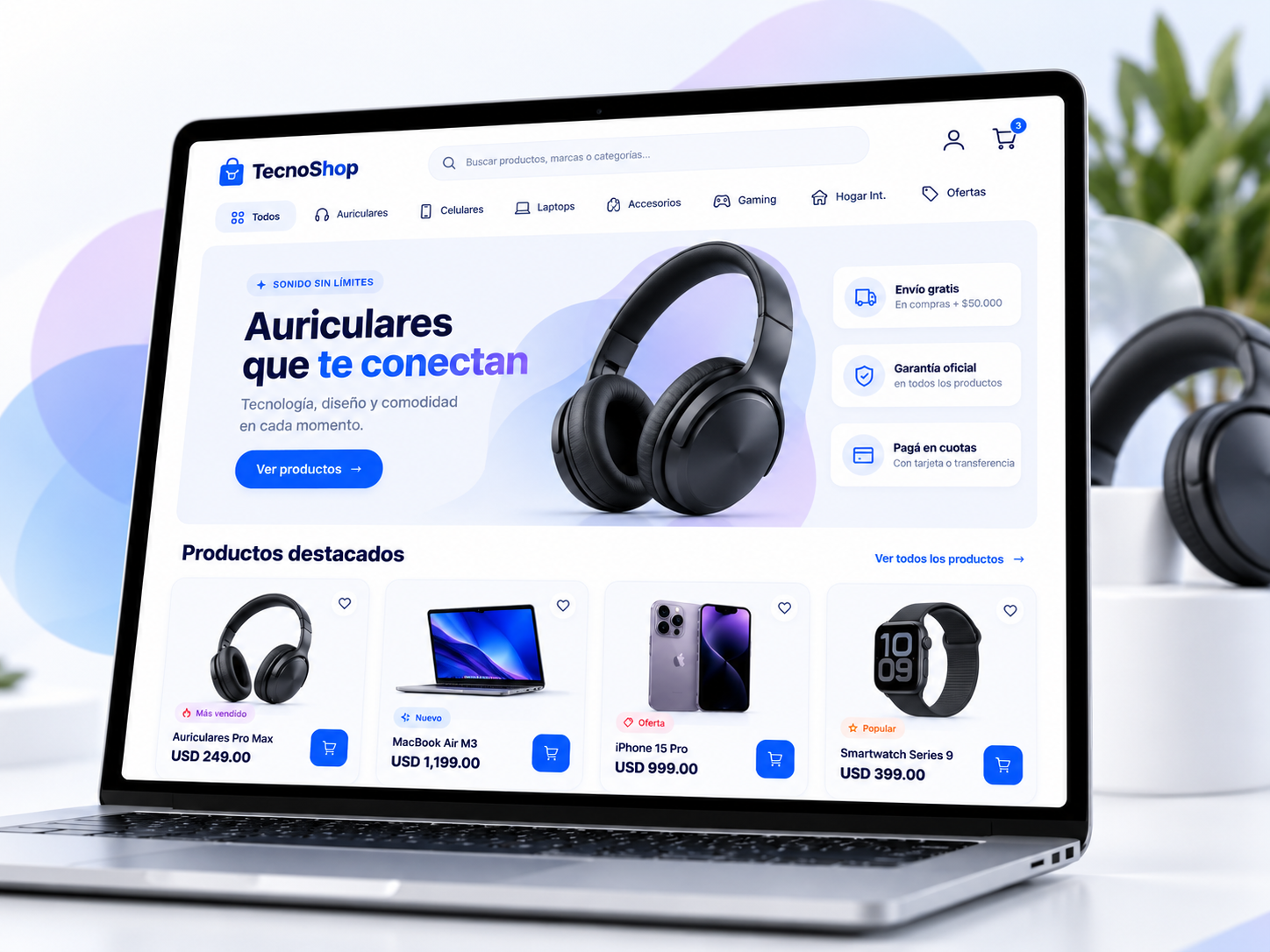 Tienda online TecnoShop